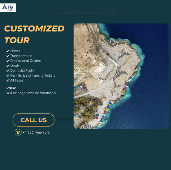 Customized Tour plan for Afghanistan